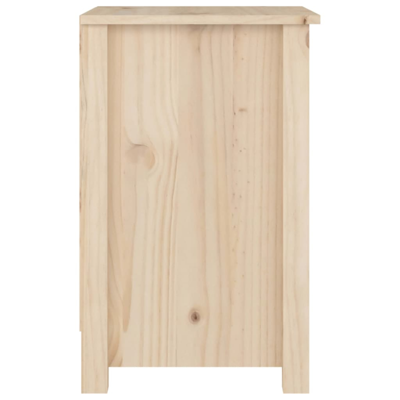 Nachttisch 40x35x55 cm Massivholz Kiefer