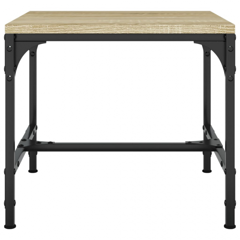 Couchtisch Sonoma-Eiche 50x50x35 cm Holzwerkstoff