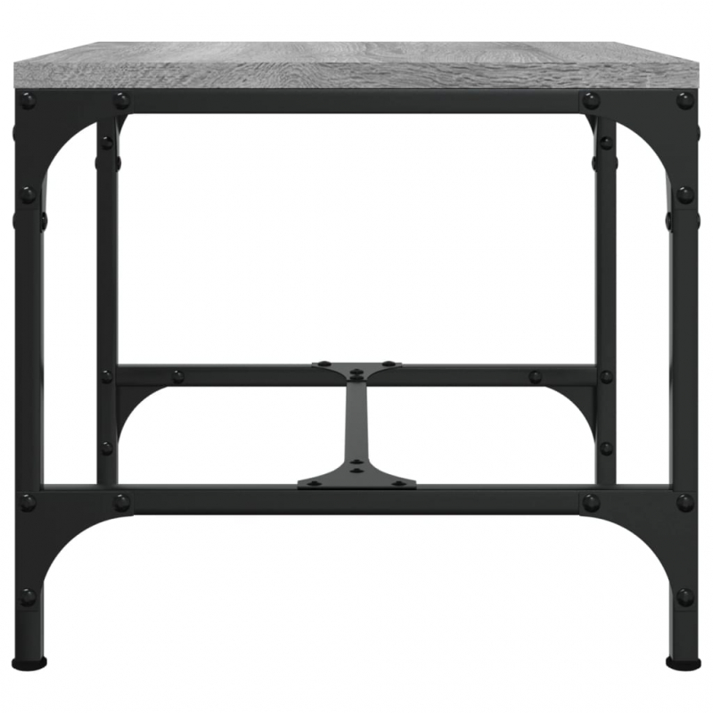 Couchtisch Grau Sonoma 50x50x35 cm Holzwerkstoff