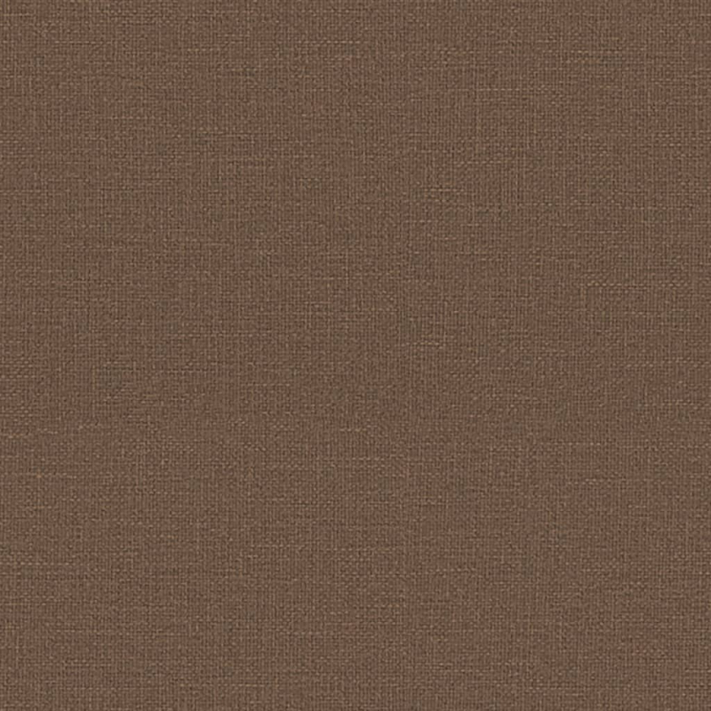 Bürostuhl mit Liegefunktion Braun Stoff