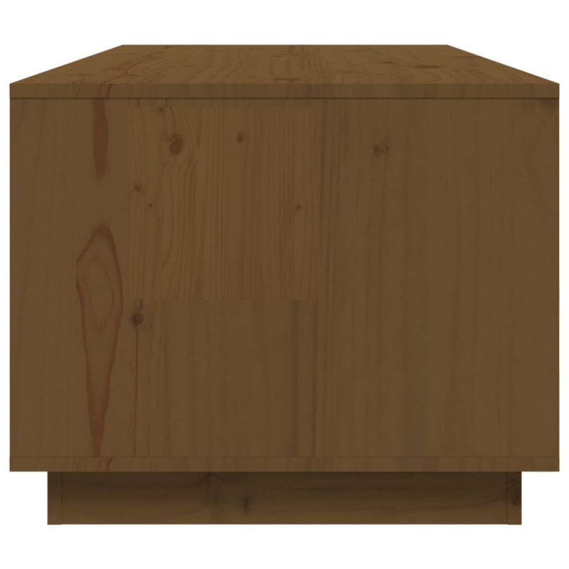 Couchtisch Honigbraun 100x50x41 cm Massivholz Kiefer