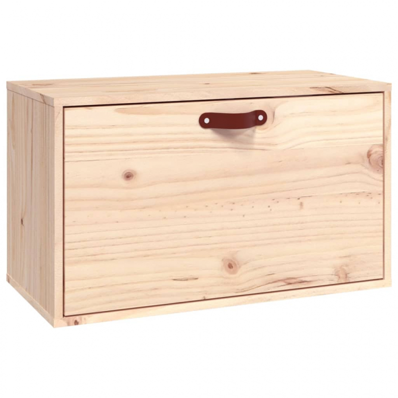 Wandschrank 60x30x35 cm Massivholz Kiefer
