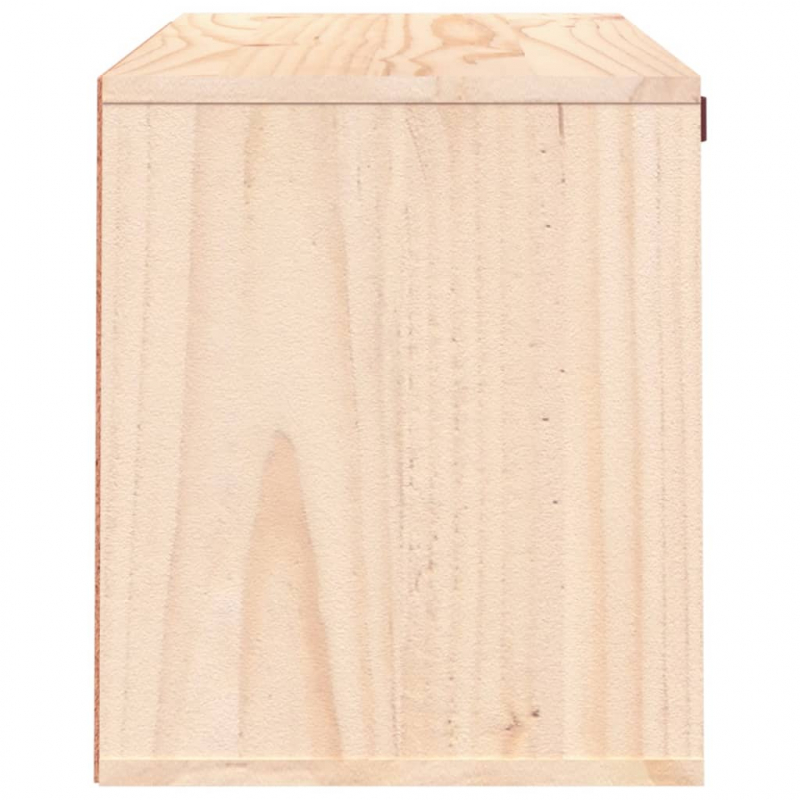 Wandschrank 60x30x35 cm Massivholz Kiefer