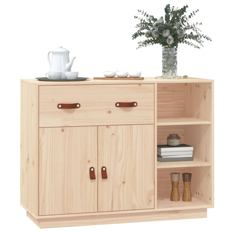 Sideboard 98,5x40x75 cm Massivholz Kiefer
