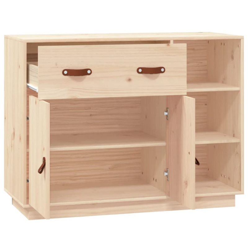 Sideboard 98,5x40x75 cm Massivholz Kiefer