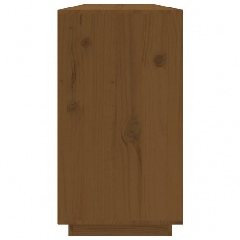 Sideboard Honigbraun 100x40x75 cm Massivholz Kiefer