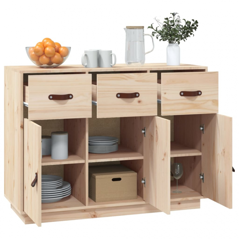 Sideboard 100x40x75 cm Massivholz Kiefer