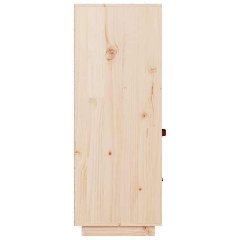 Highboard 67x40x108,5 cm Massivholz Kiefer