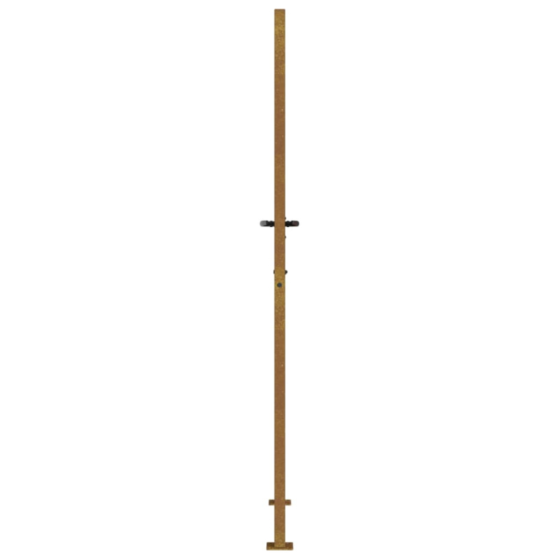 Gartentor 105x180 cm Cortenstahl Bambus-Design