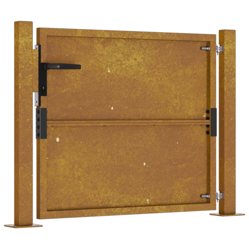 Gartentor 105x105 cm Cortenstahl