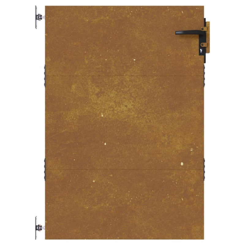 Gartentor 85x150 cm Cortenstahl