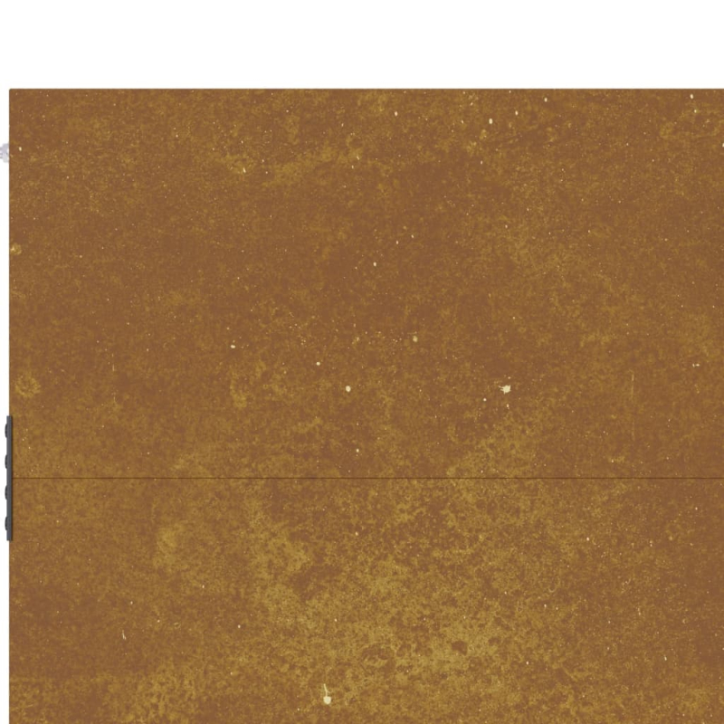 Gartentor 85x150 cm Cortenstahl