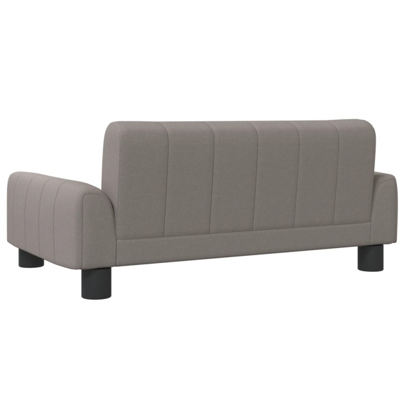 Hundebett Taupe 70x45x30 cm Stoff