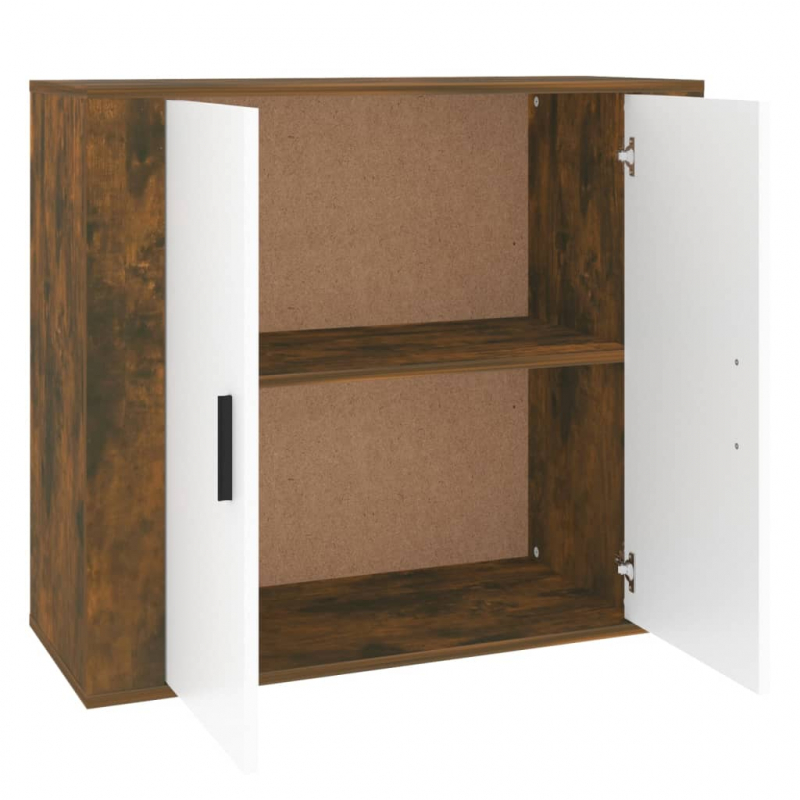 Sideboard Räuchereiche 80x33x70 cm Holzwerkstoff