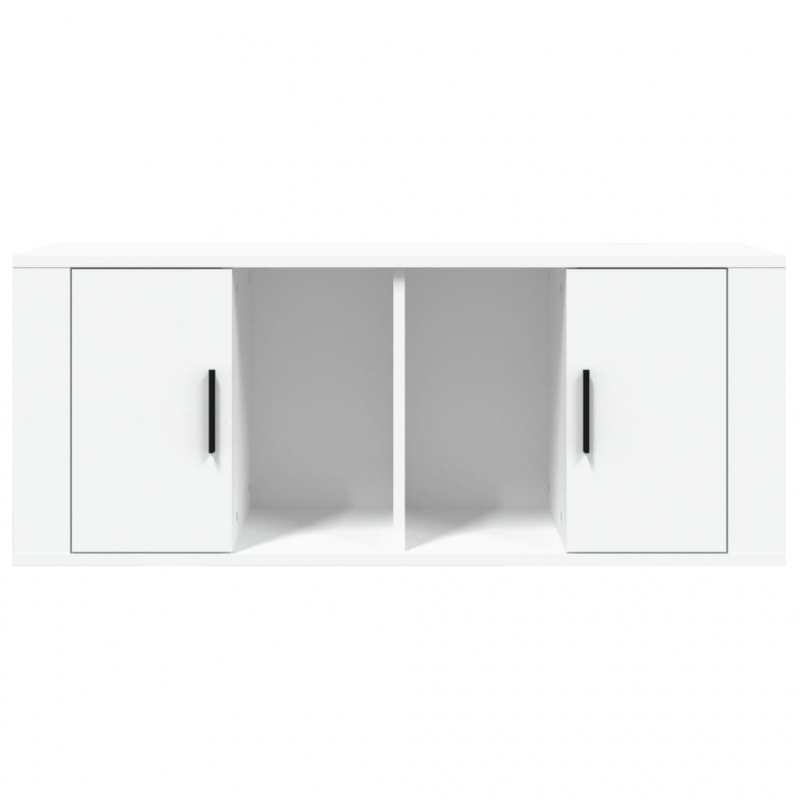 TV-Schrank Weiß 100x35x40 cm Holzwerkstoff