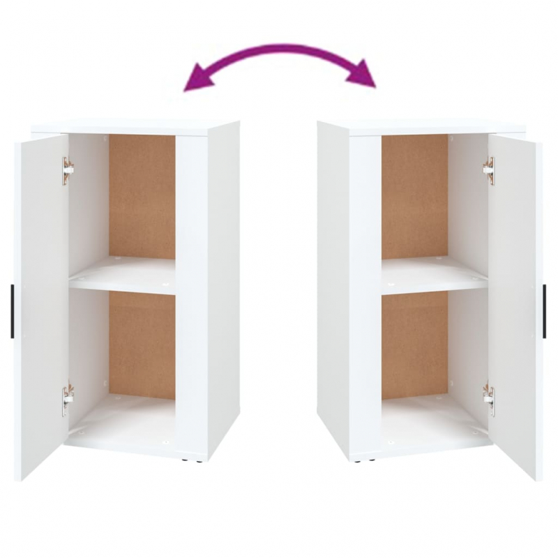 Sideboard Weiß 40x33x70 cm Holzwerkstoff