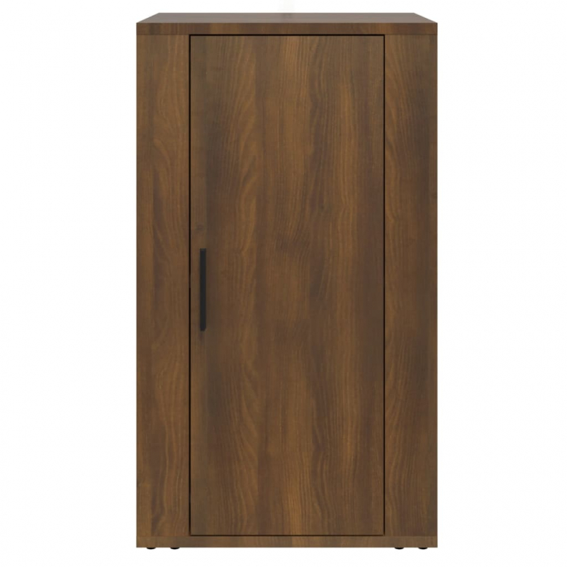 Sideboard Braun Eichen-Optik 40x33x70 cm Holzwerkstoff