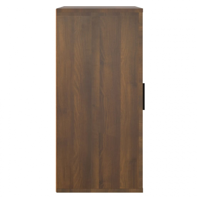 Sideboard Braun Eichen-Optik 40x33x70 cm Holzwerkstoff