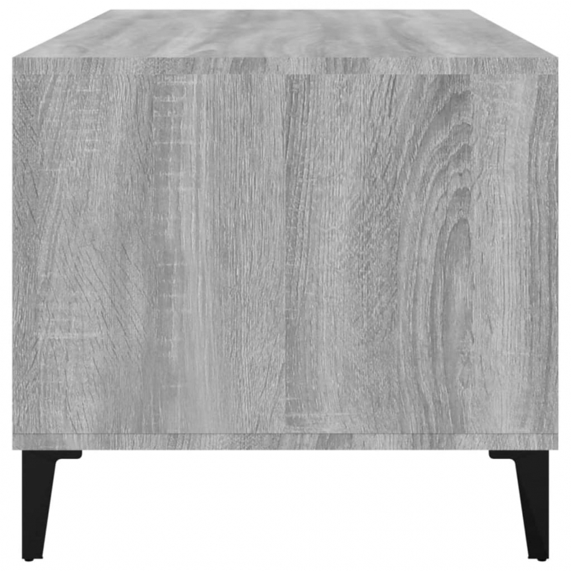 Couchtisch Grau Sonoma 90x49x45 cm Holzwerkstoff