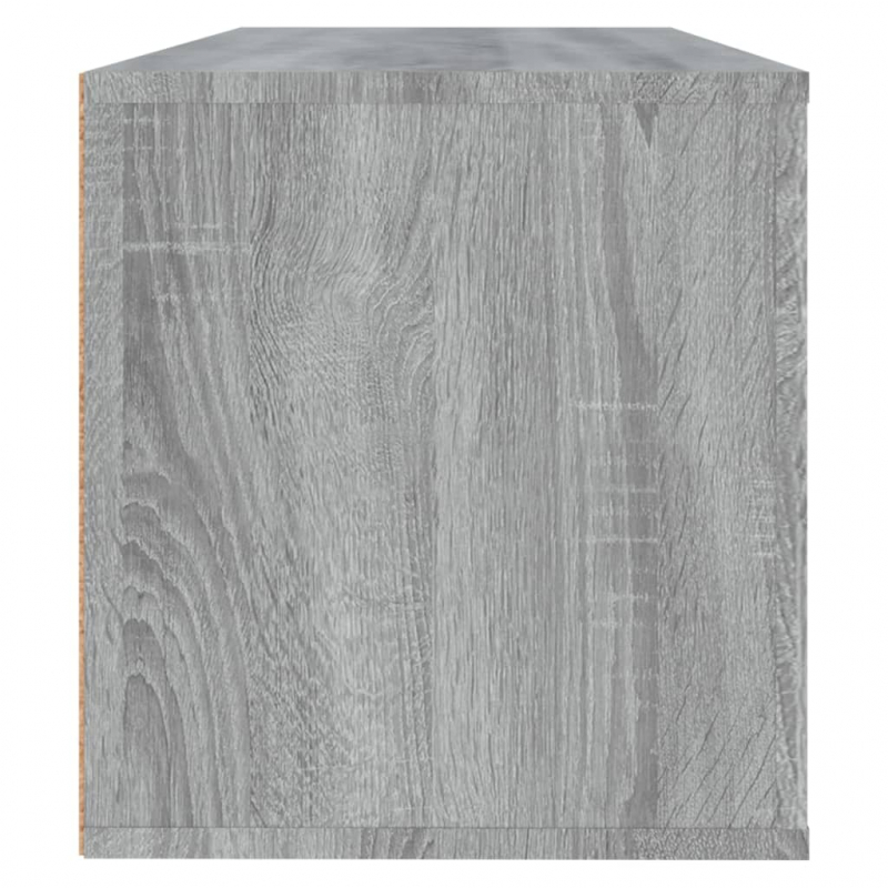 Wand-Schuhschrank Grau Sonoma 100x35x38 cm Holzwerkstoff