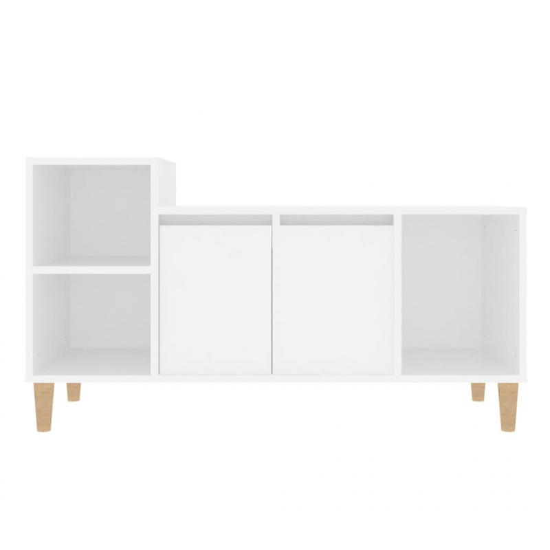 TV-Schrank Weiß 100x35x55 cm Holzwerkstoff