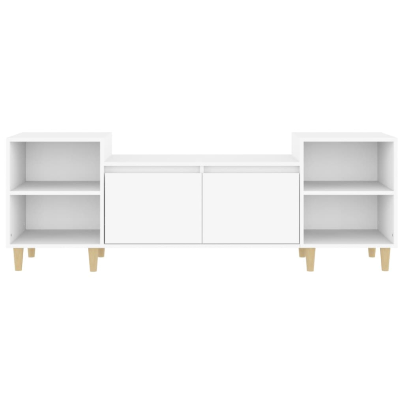 TV-Schrank Weiß 160x35x55 cm Holzwerkstoff