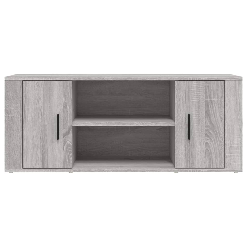 TV-Schrank Grau Sonoma 100x35x40 cm Holzwerkstoff