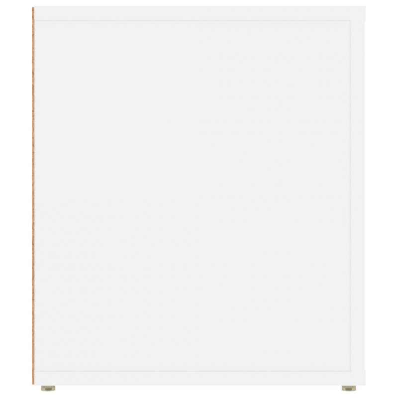 TV-Schrank Weiß 100x35x40 cm Holzwerkstoff