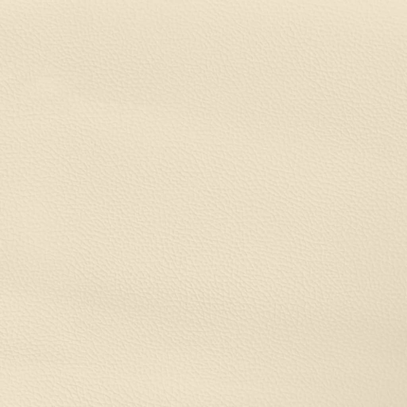 Bettgestell Creme 90x200 cm Kunstleder