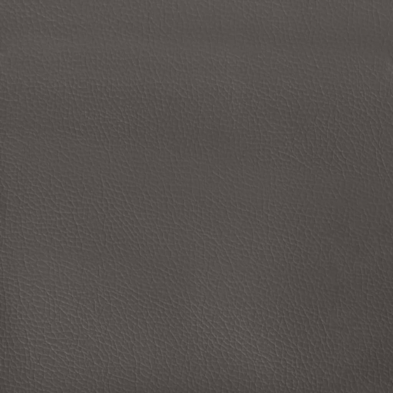 Bettgestell Grau 100x200 cm Kunstleder