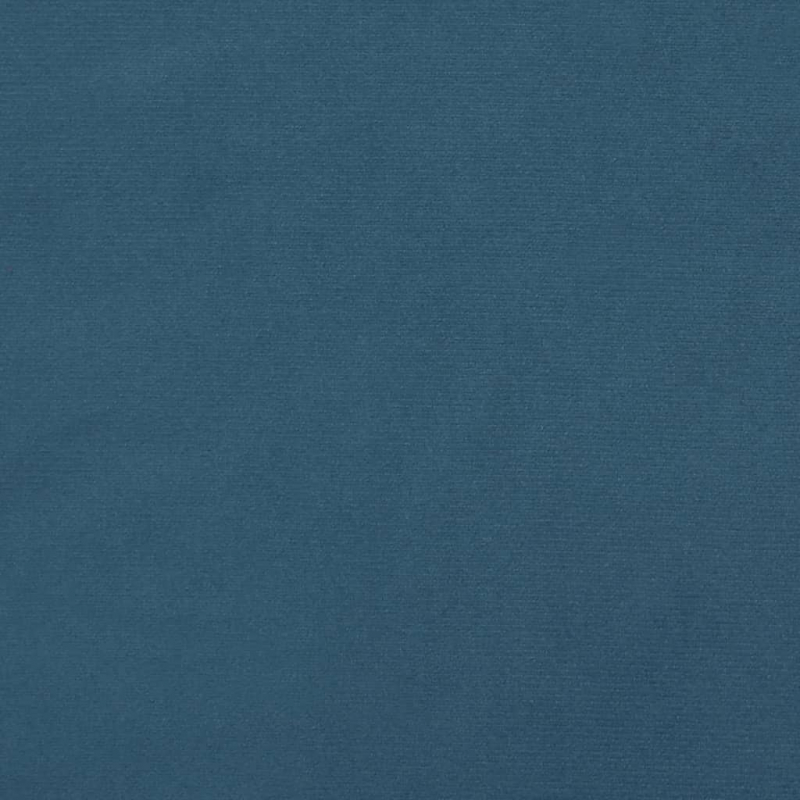 Kopfteil mit Ohren Dunkelblau 203x23x78/88 cm Samt