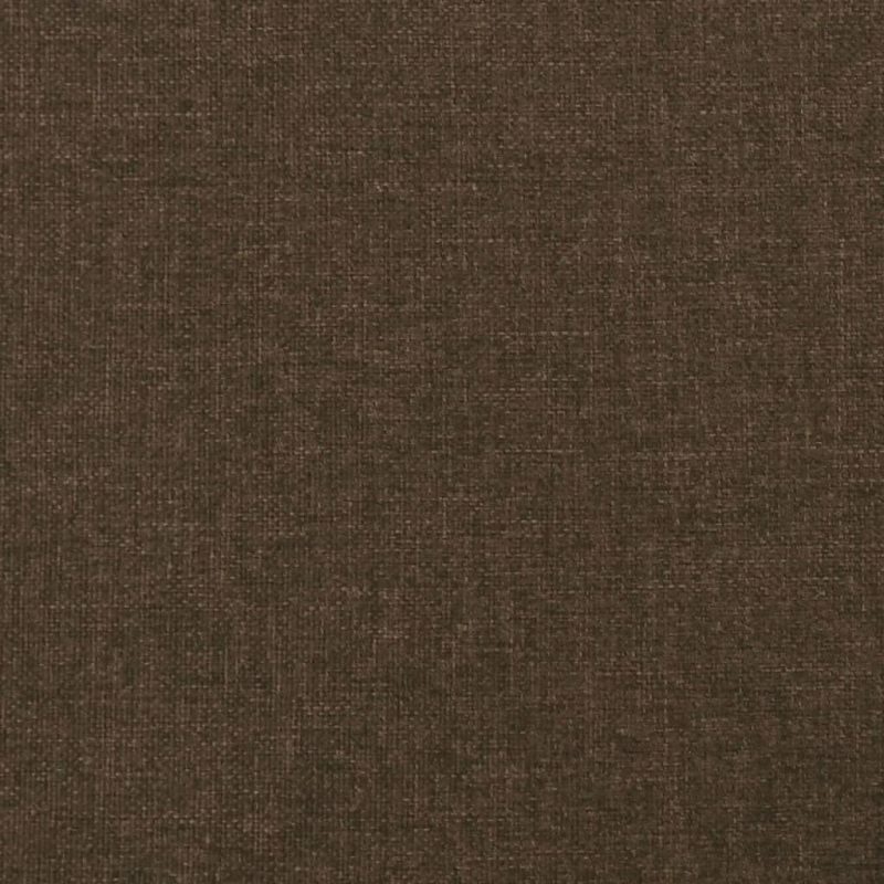 Kopfteil mit Ohren Dunkelbraun 147x23x118/128 cm Stoff