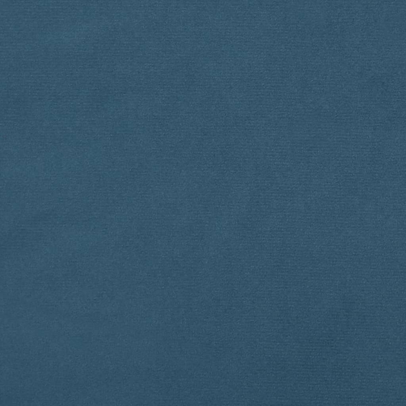 Kopfteil mit Ohren Dunkelblau 203x16x78/88 cm Samt