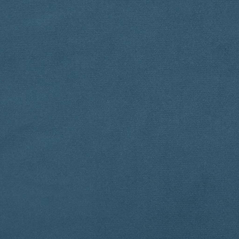 Kopfteil mit Ohren Dunkelblau 203x16x78/88 cm Samt