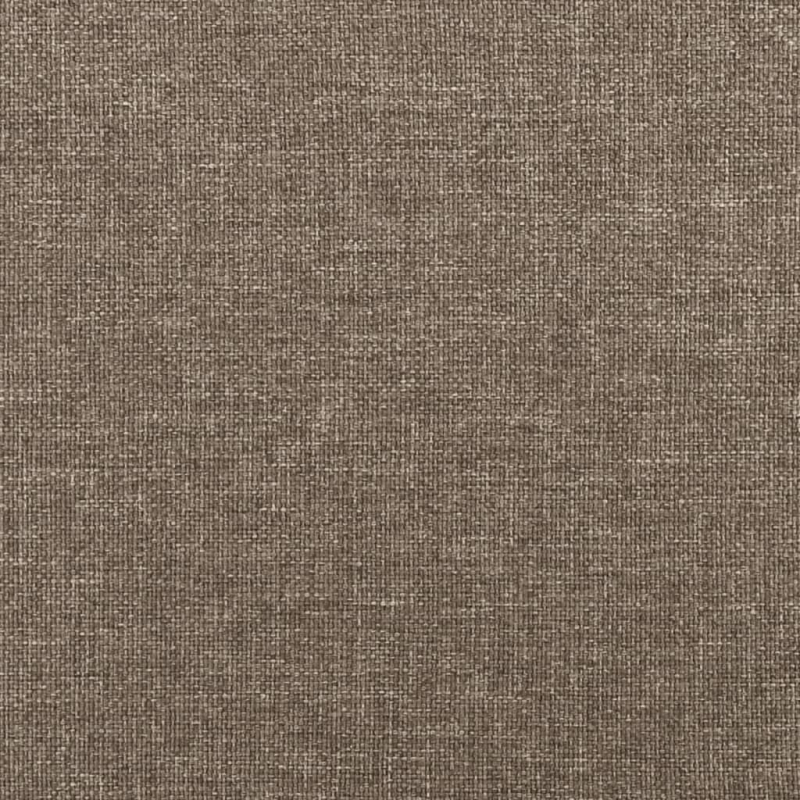 Kopfteil mit Ohren Taupe 103x16x78/88 cm Stoff