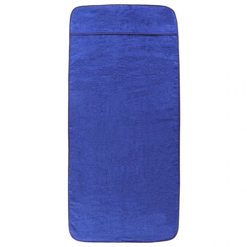 Strandtücher 6 Stk. Königsblau 60x135 cm Stoff 400 GSM