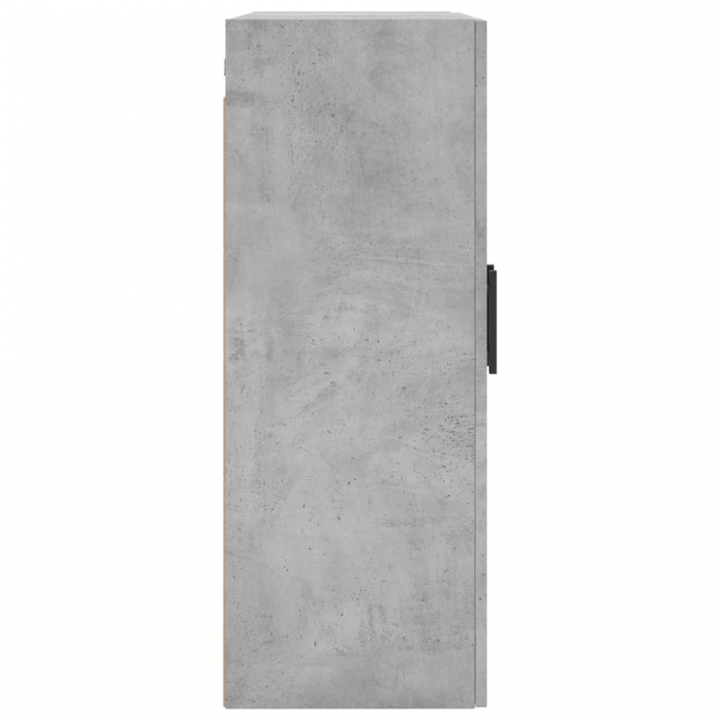 Wandschränke 2 Stk. Betongrau 69,5x34x90 cm