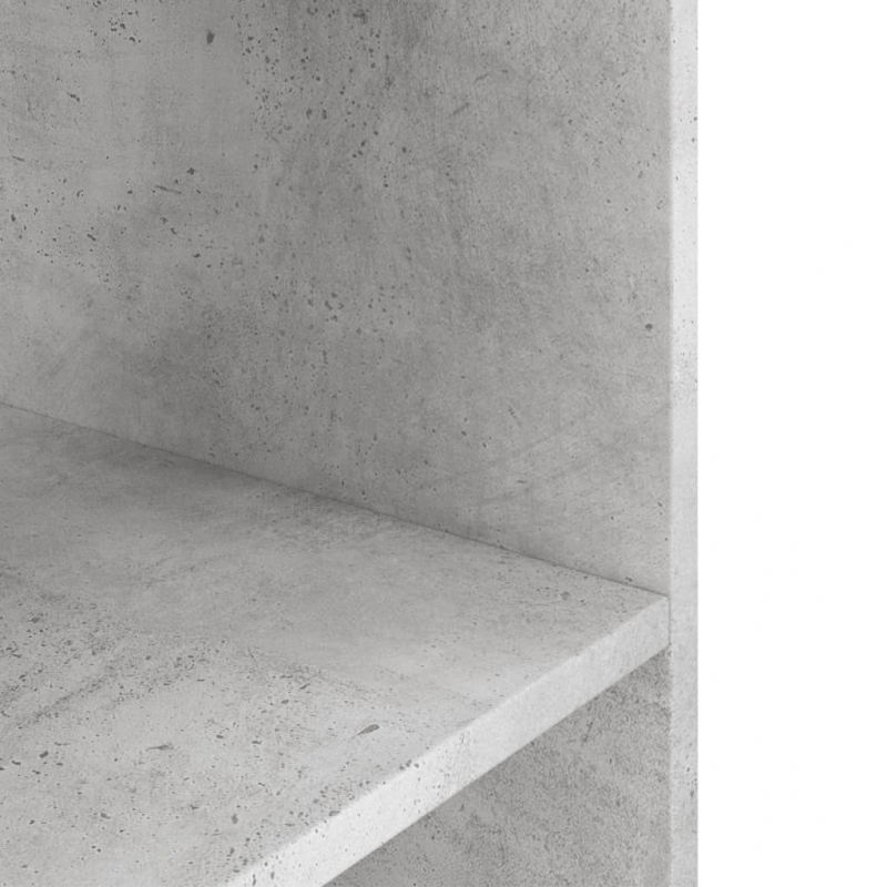 Aquariumständer Betongrau 100x40x60 cm Holzwerkstoff
