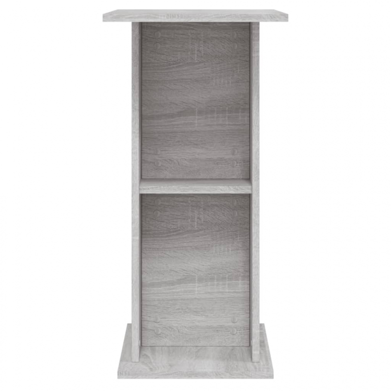 Aquariumständer Grau Sonoma 60,5x36x72,5 cm Holzwerkstoff