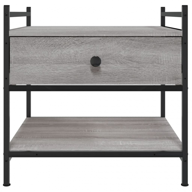 Couchtisch Grau Sonoma 50x50x50 cm Holzwerkstoff