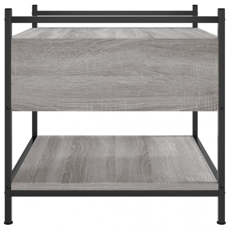 Couchtisch Grau Sonoma 50x50x50 cm Holzwerkstoff