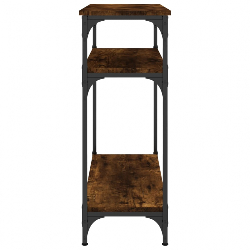 Konsolentisch Räuchereiche 75x29x75 cm Holzwerkstoff