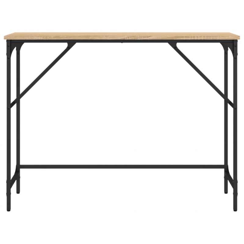Konsolentisch Sonoma-Eiche 100x32x75 cm Holzwerkstoff