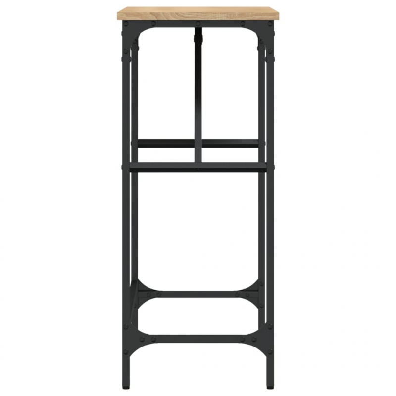 Konsolentisch Sonoma-Eiche 75x32x75 cm Holzwerkstoff