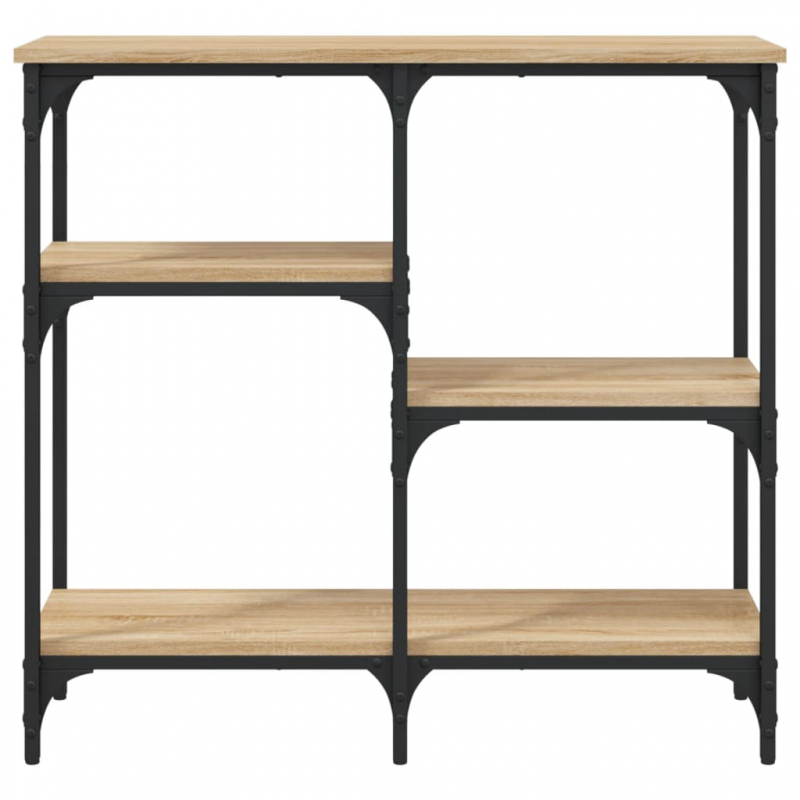 Konsolentisch Sonoma-Eiche 80x29x75 cm Holzwerkstoff