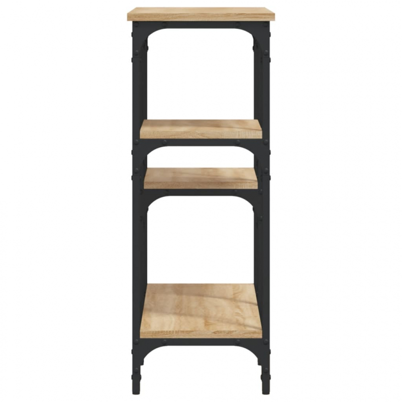 Konsolentisch Sonoma-Eiche 80x29x75 cm Holzwerkstoff