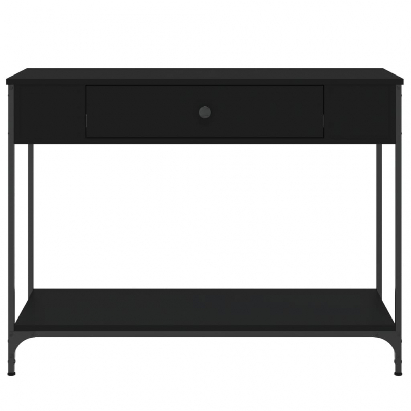 Konsolentisch Schwarz 100x34,5x75 cm Holzwerkstoff