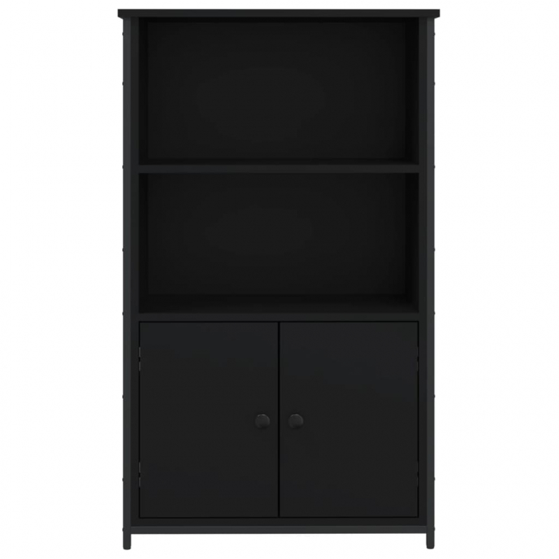 Highboard Schwarz 62x32x103,5 cm Holzwerkstoff