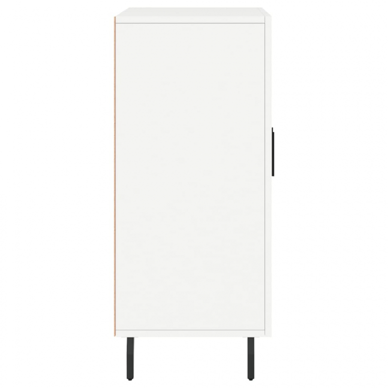 Sideboard Weiß 90x34x80 cm Holzwerkstoff