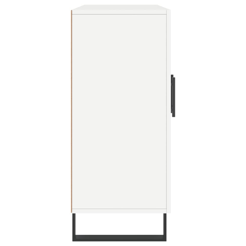 Sideboard Weiß 90x34x80 cm Holzwerkstoff